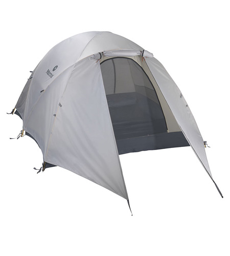 Marmot Den 4 Person Outdoor Tent (Pale Pumpkin / Nickel)