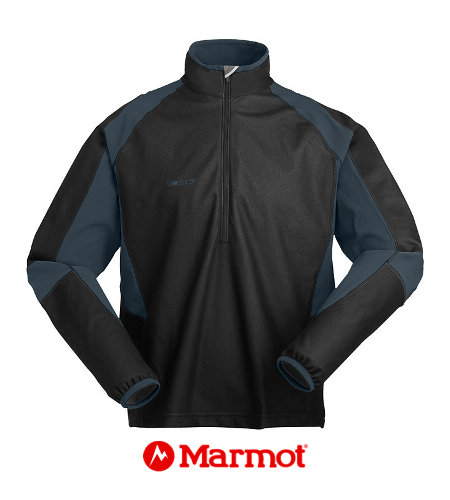 Marmot Evolution Half Zip Men's (Black / Lava)