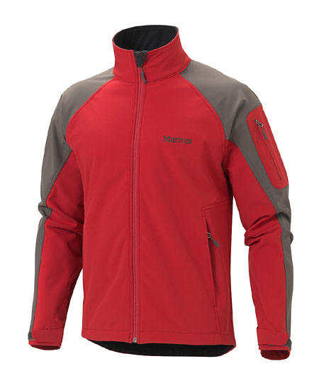 Marmot Gravity Soft Shell Jacket Men's (Fire / Beluga)