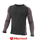 Marmot Midweight Crew Long Sleeve Men's (Black / Afterdark)