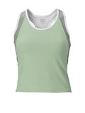 Marmot Mojave Tank Top Women's (Green Tea / Sage / White)