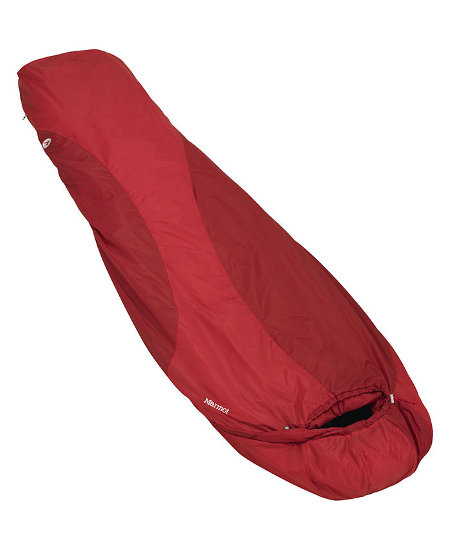 Marmot Pounder 40F Ultralight Synthetic Sleeping Bag (Real Red /