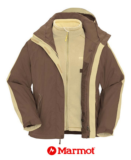 Marmot Super G Component Jacket Women's (Wood / Parchment)