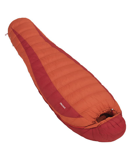 Marmot Teton Down Sleeping Bag Long Women's (Matador / Fire)