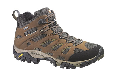 Merrell Moab Mid Gore-Tex XCR Hiking Boot Men's (Dark Earth)