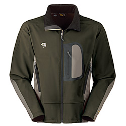 Mountain Hardwear Alchemy Jacket Men's (Pesto / Titanium)