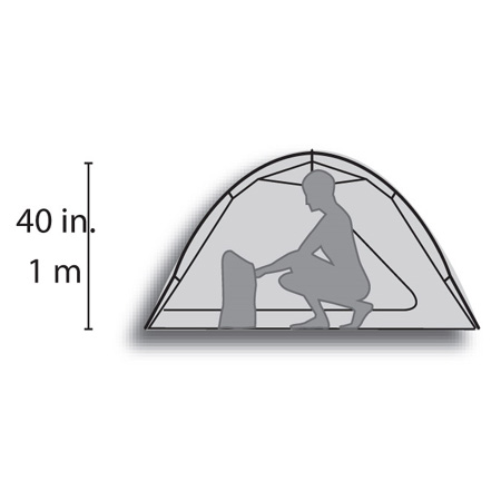 MSR Hubba Hubba Tent (Red / Yellow)