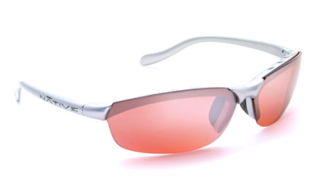 Native Eyewear Dash SS Polarized Sunglasses (Platinum / Copper R