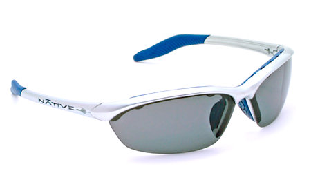 Native Eyewear Hardtop Polarized Sunglasses (Platinum / Gray)