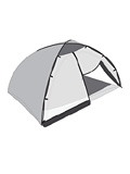 NEMO Andi Two Person Tent Windshield (White)