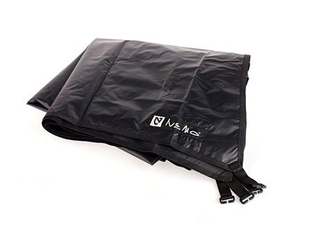 Nemo Morpho One Person Tent Footprint (Black)