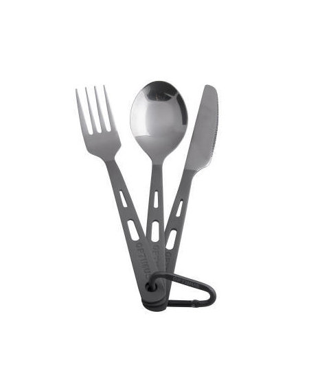 Optimus Titanium 3-Piece Cutlery Set (Titanium)