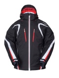 Phenix Matrix II Ski Jacket Men's (Black / White / Red / Red)