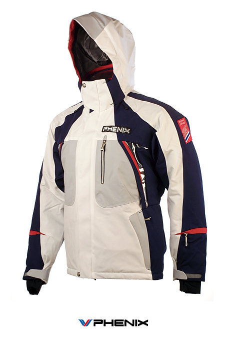 Phenix Norway Olympic Soft Shell Jacket Men's (White / Navy)