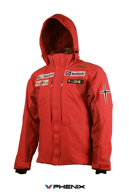 Phenix World Cup Soft Shell Ski Jacket Men's (Red)