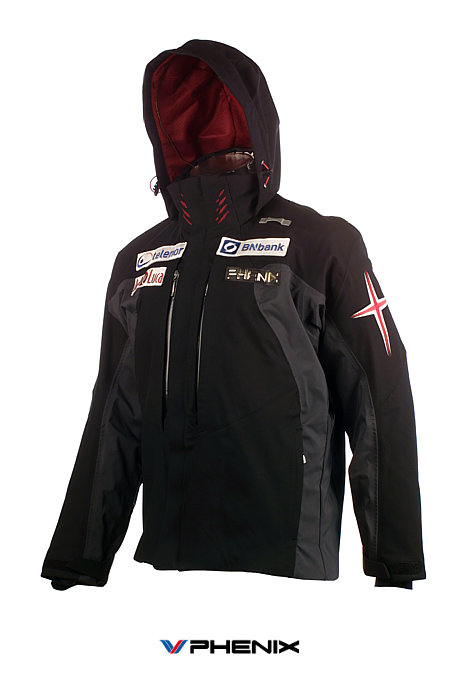 Phenix World Cup Soft Shell Ski Jacket Men's (Black)