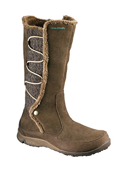 Salomon Emmy Winter Boot Women's (Absolute Brown X / Burro / Eau)