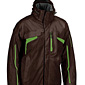 Salomon Evo Soft Shell Jacket Men's (Absolute Brown-X / Pop Green-X)