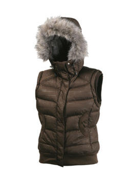 Salomon Hoodie Down Town Vest Women's (Absolute Brown )