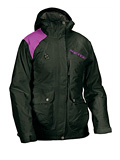 Salomon Obsession Jacket Women's (Dark Swamp-X / Fushia Pink-X)