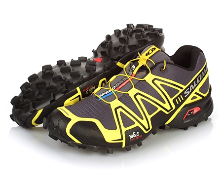 Salomon Speedcross 3 Trail Racing Shoe Men's (Black / Canary Yel