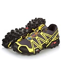 Salomon Speedcross 3 Trail Racing Shoe Men's (Black / Canary Yellow / Autobahn)