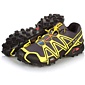 Salomon Speedcross 3 Trail Racing Shoe Men's (Black / Canary Yellow / Autobahn)