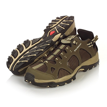 Salomon Techamphibian 2 Sport Sandal Men's (Komando / Black / Da