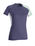 Salomon Trail Runner II SS Tech Tee Women's (Slate Violet / Light Mint)