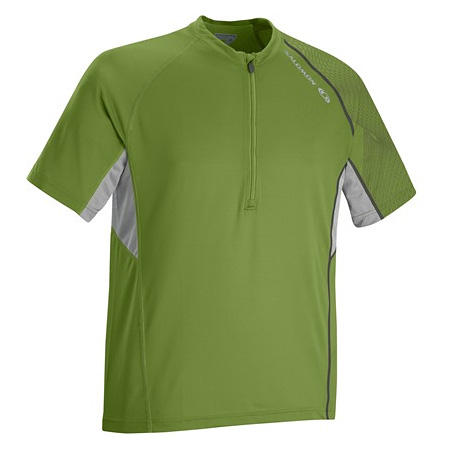 Salomon Trail Runner II SS Zip Tech Tee Men's (Turf Green / Alum