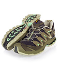 Salomon XA Pro 3D Ultra Trail Running Shoe Women's (Swamp / Dark Clay-X)