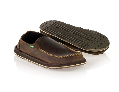 Sanuk hot sale leather shoes