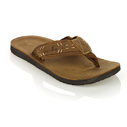 Sanuk Haight Ashbury Sandals Men's (Dark Brown)