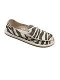 Sanuk I'm Game Sidewalk Surfers Women's (Zebra)