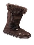 Sanuk Juno Boot Women's (Dark Brown)