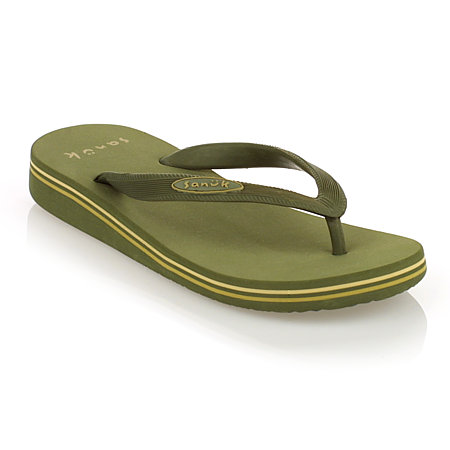 Sanuk Lido Sandals Women's (Olive)