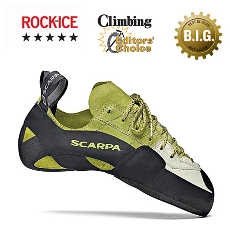 Scarpa Mago Climbing Shoe Men's (Apple Green)