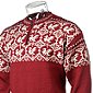 Selbu Andoya Sweater Red/Off-white