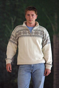 Selbu Hardanger Sweater Beige