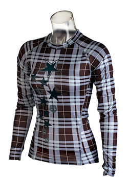 Sessions Diffusion Plaid Crew  Women's