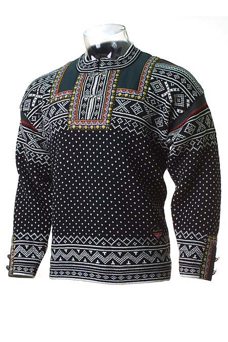 Skjaeveland Setesdal Sweater Black