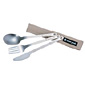 Snow Peak 3-Piece Titanium Silverware Set (Titanium)