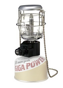 Snow Peak GigaPower Lantern Mid (Stainless Steel / Brass)