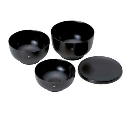 Snow Peak Wan Bowl Set (Black)