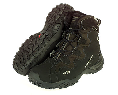 Salomon Snowtrip Thinsulate Waterproof Boots Men's (Black / Blac