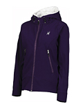 Spyder Arc Soft Shell Hoodie Women's (Rich Purple)