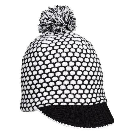 Spyder Brim Hat Girls' (Black / White )