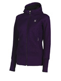 Spyder Core Full Zip Hoody Sweater Women's (Rich Purple)