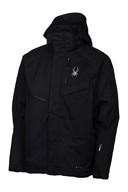 Spyder Leader Jacket Men's (Black / Black / Black)