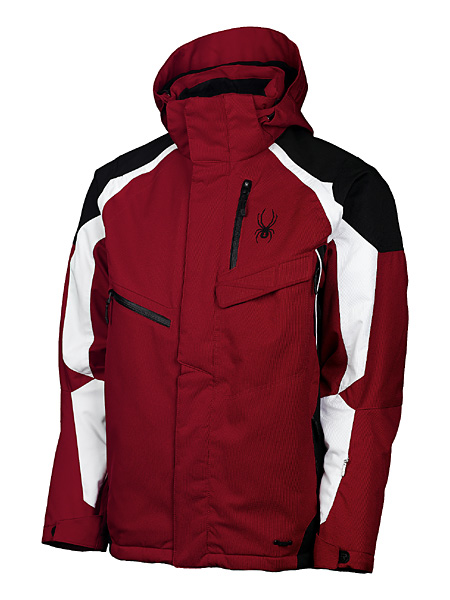 Spyder Leader Jacket Men's Preseason Sample Sale (Red / Black /